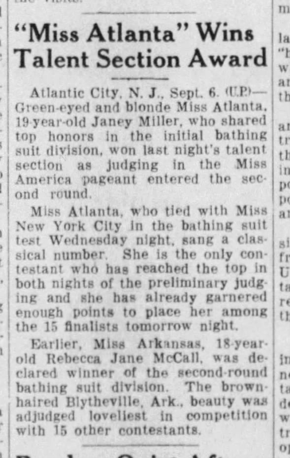 Clipping from The Sentinel